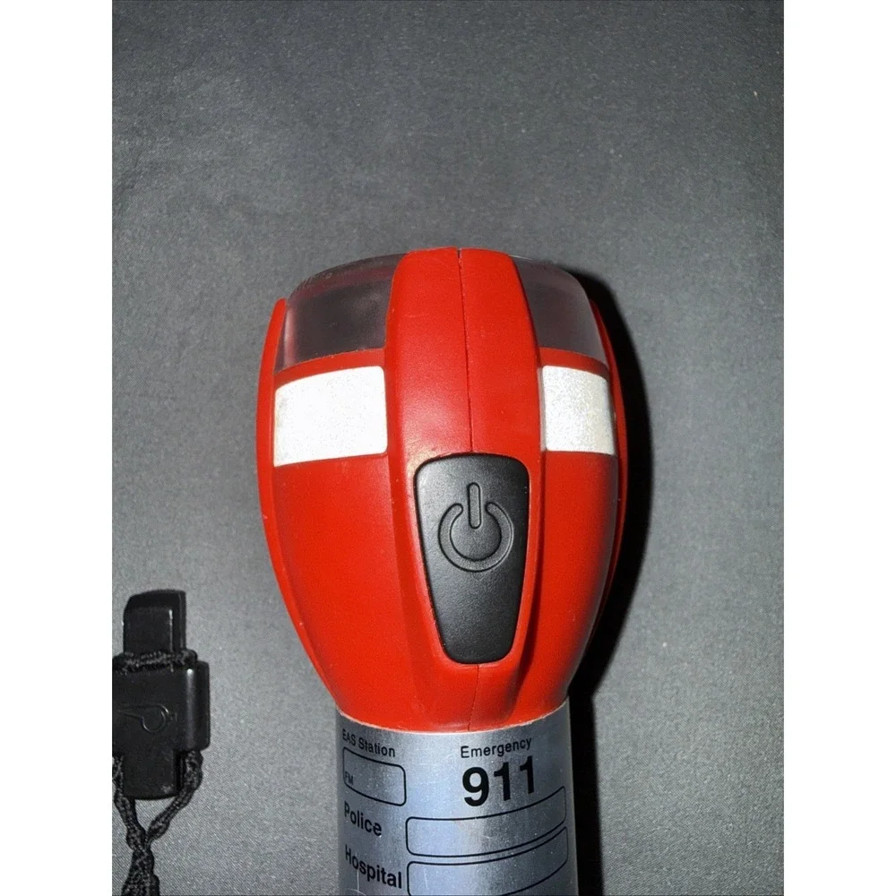Energizer Weather Ready Flashlight With Whistle And Checklist, 2 